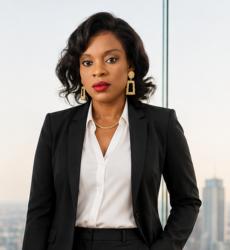 Nathalie Mutombo, estate agent